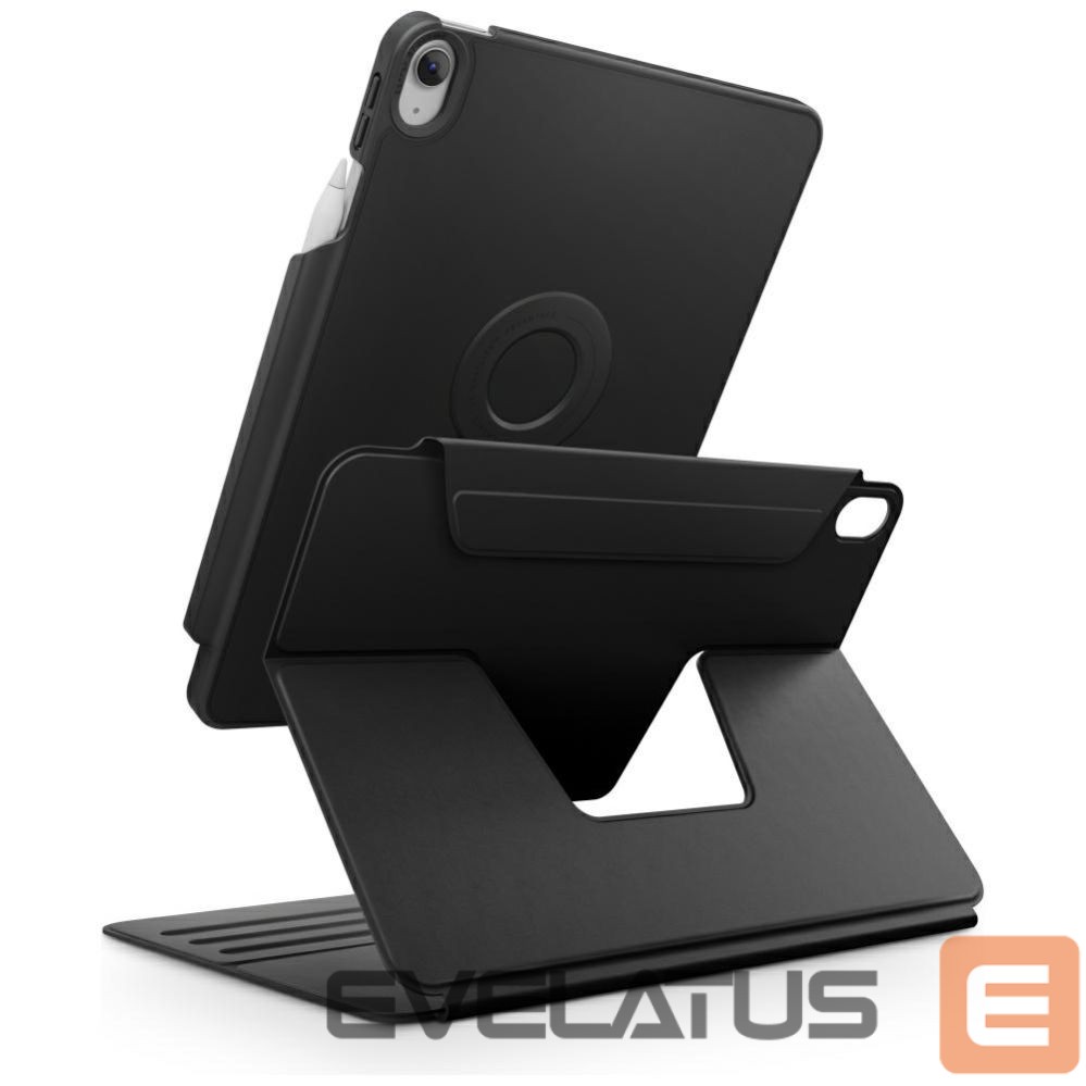 Kitos prekės UNIQ Uniq Rovus Snapmount Magnetic 360 Rotating Detachable case for iPad 11" 2025 / iPad 10.9" 2022 (10th gen.) - black