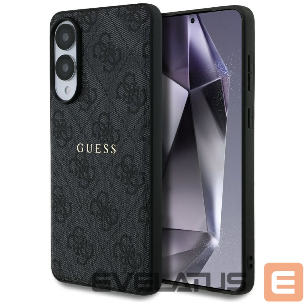 Kitos prekės Guess Guess 4G Ring Classic Logo MagSafe Case for Samsung Galaxy S25 Edge - Black