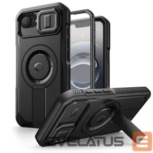 Kitos prekės Tech-Protect  Tech-Protect Kevlar Magsafe Case for iPhone 16e / 17e - Black 