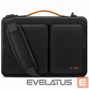 Kitos prekės Tech-Protect  Tech-Protect Defender Bag for Laptop 13-14 - Black and Orange 