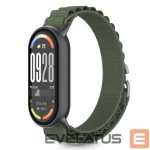 Kitos prekės Tech-Protect  Tech-Protect Nylon Pro Strap for Xiaomi Smart Band 8 / 9 / 10 / NFC - Green 