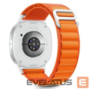 Kitos prekės Tech-Protect  Tech-Protect Nylon Stripe Strap for Samsung Galaxy Watch 40/44/46 mm - Orange 