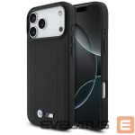 Kitos prekės BMW  BMW M Quilted Logo MagSafe Case for iPhone 17 Pro Max - Black 
