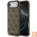 Kitos prekės Guess  Guess 4G Classic Case for iPhone 17 Air - Brown 