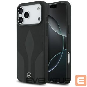 Kitos prekės Mercedes-Benz  Mercedes Leather The Move MagSafe Case for iPhone 17 Pro Max - Black 