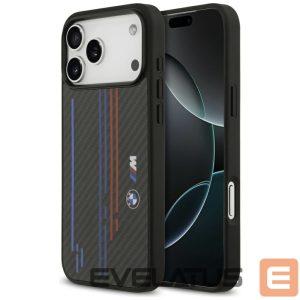 Kitos prekės BMW  BMW M Kevlar Lines & Logo MagSafe Case for iPhone 17 Pro Max - Black 