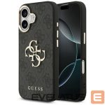 Kitos prekės Guess  Guess 4G Big 4G Classic Logo Case for iPhone 17 - Black and Gold 
