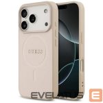 Kitos prekės Guess  Guess Saffiano Classic Logo MagSafe Case for iPhone 17 Pro - Pink 