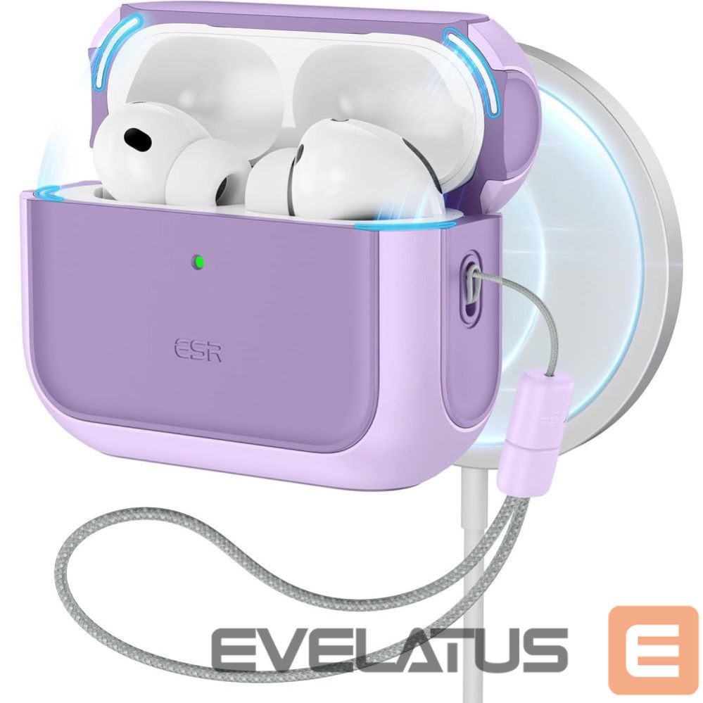Kitos prekės ESR ESR Orbit Halolock MagSafe case for AirPods Pro - purple