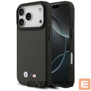 Kitos prekės BMW  BMW M Kevlar Matt MagSafe Case for iPhone 17 Pro - Black 