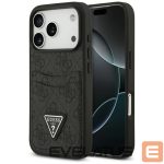 Kitos prekės Guess  Guess 4G nauble Card Triangle case for iPhone 17 Pro - black 