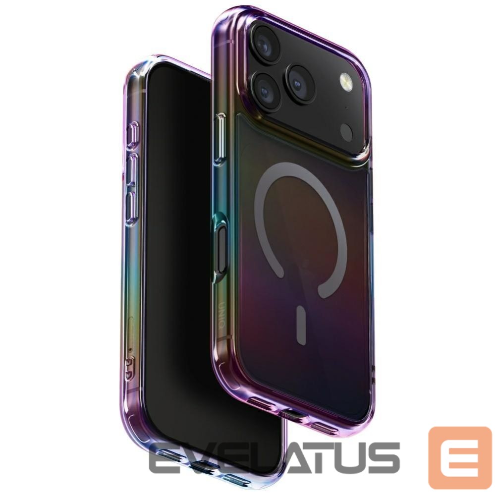 Kitos prekės UNIQ Uniq Iridescia Case for iPhone 17 Pro Magclick Charging - Multicolor