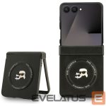 Kitos prekės Karl Lagerfeld  Karl Lagerfeld Karl&Choupette Pins MagSafe Case for Samsung Galaxy Z Flip 7 - Black 