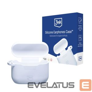 Kitos prekės 3MK  3mk Silicone AirPods Case for AirPods Pro 3 - White 