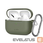 Kitos prekės Tech-Protect  Tech-Protect Silicone Hook Case for AirPods Pro - Olive 