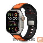 Kitos prekės Tech-Protect  Tech-Protect IconBand Line Strap for Apple Watch 44 / 45 / 46 / 49 mm - Black and Orange 