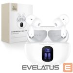 Kitos prekės Tech-Protect  Tech-Protect UltraBoost TWS Pro G2 Headphones - White 