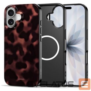 Kitos prekės Tech-Protect  Tech-Protect Lamano MagSafe case for iPhone 16 - black and red 