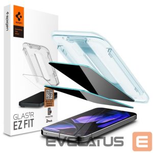 Kitos prekės Spigen  Spigen Glas.TR "Ez Fit" Privacy HD 2-pack privacy glass for Google Pixel 9 / 9 Pro 