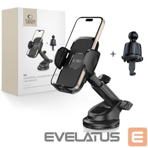 Kitos prekės Tech-Protect  Tech-Protect V3 Car Holder for Dashboard, Windshield or Air Vent Mount - Black 