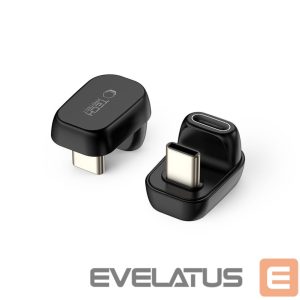 Kitos prekės Tech-Protect  Tech-Protect Ultraboost AA04 USB-C Angled Adapter - Black 