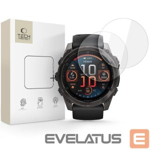 Kitos prekės Tech-Protect  Tech-Protect Glass Fit+ 2-pack tempered glass for Garmin Fenix 8 51mm - clear 