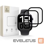 Kitos prekės Tech-Protect  Tech-Protect Glass Flex+ Hybrid Glass 2-pack for Apple Watch 10 46mm - Black 