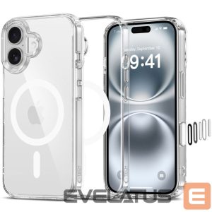 Kitos prekės Tech-Protect  Tech-Protect Flexair Hybrid CC Magsafe iPhone 16 Case - Clear 