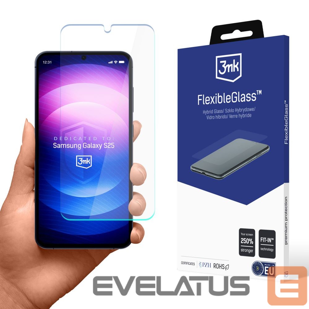 Kitos prekės 3MK Hybrid glass 3mk FlexibleGlass for Samsung Galaxy S25