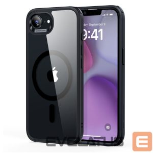 Kitos prekės ESR  ESR Classic Hybrid Halolock MagSafe Case for iPhone 16e / 17e - Transparent-Black 