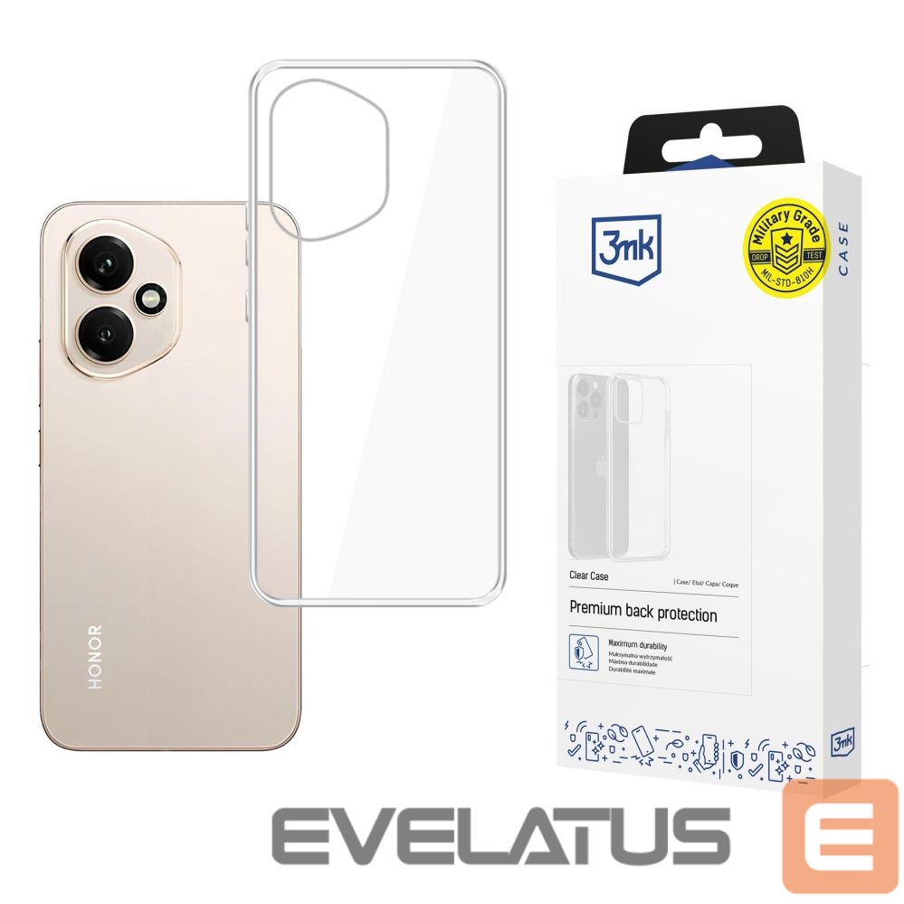 Kitos prekės 3MK 3mk Clear Case for Honor 400 - transparent