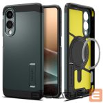 Kitos prekės Spigen  Spigen Tough Armor MagSafe Case for Samsung Galaxy S25 Edge - Green/Black 