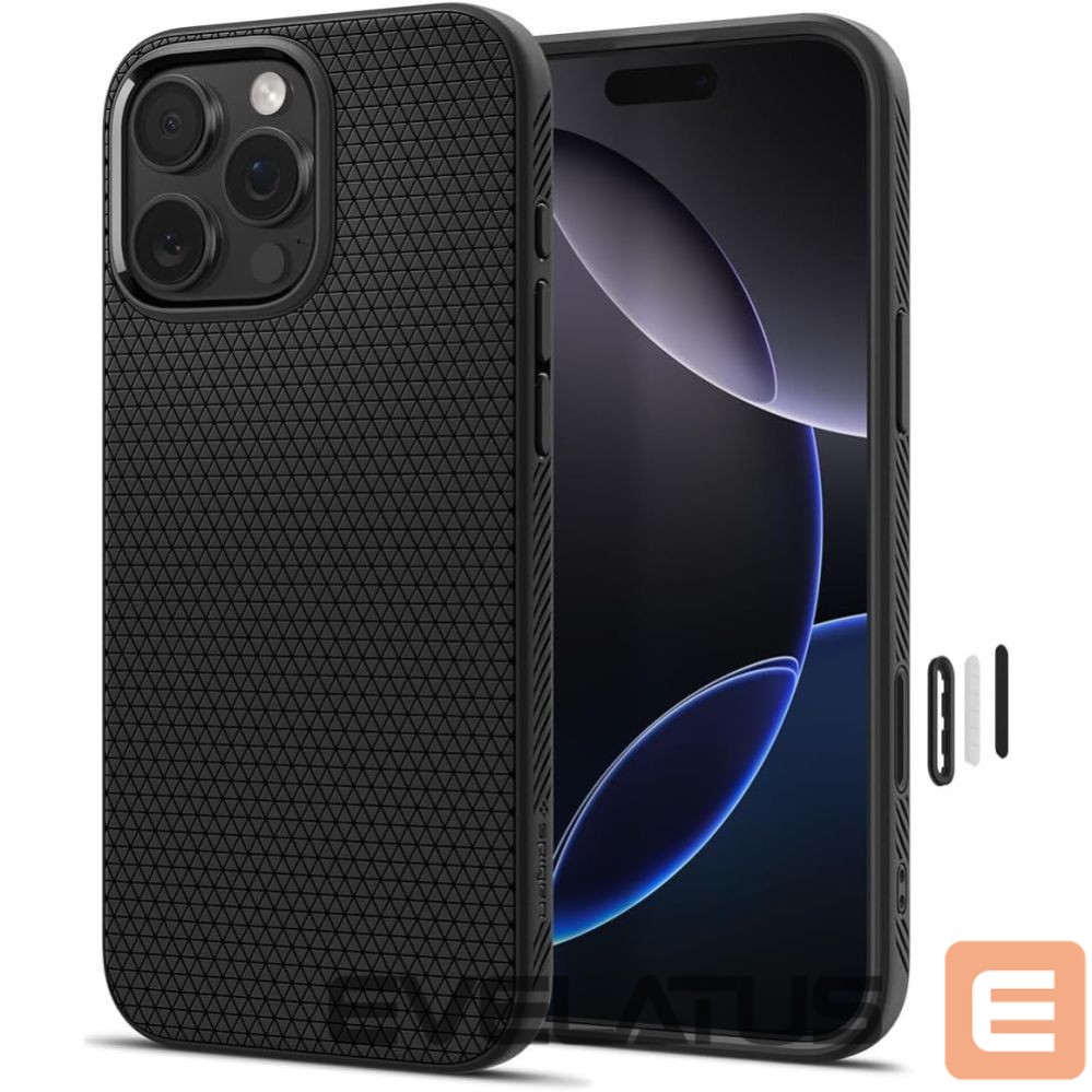 Kitos prekės Spigen Spigen Liquid Air ”T” MagSafe Case for iPhone 16 Pro Max - Matte Black