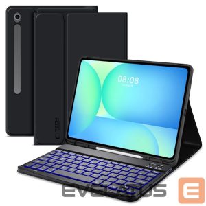 Kitos prekės Tech-Protect  Tech-Protect SC Pen + Keyboard Case for Samsung Galaxy Tab S10 FE+ 13.1 X620 / X626B - Black 