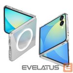 Kitos prekės Spigen  Spigen AirSkin Mag MagSafe Case for Samsung Galaxy Z Flip 7 - Clear and White 