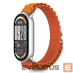 Kitos prekės Tech-Protect  Tech-Protect Nylon Pro Strap for Xiaomi Smart Band 8 / 9 / 10 / NFC - Orange 