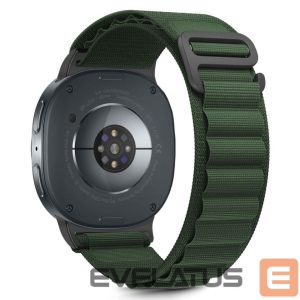 Kitos prekės Tech-Protect  Tech-Protect Nylon Stripe Strap for Samsung Galaxy Watch 40/44/46 mm - Green 