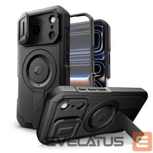 Kitos prekės Tech-Protect  Tech-Protect Kevlar MagSafe case for iPhone 17 Pro - black 