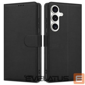 Kitos prekės Tech-Protect  Tech-Protect Wallet Case for Samsung Galaxy S25 FE - Black 