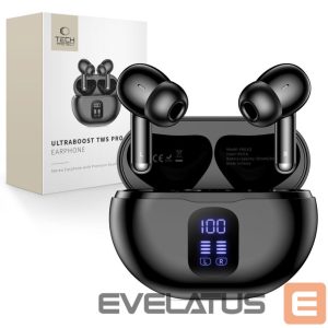 Kitos prekės Tech-Protect  Tech-Protect UltraBoost TWS Pro G2 Headphones - Black 