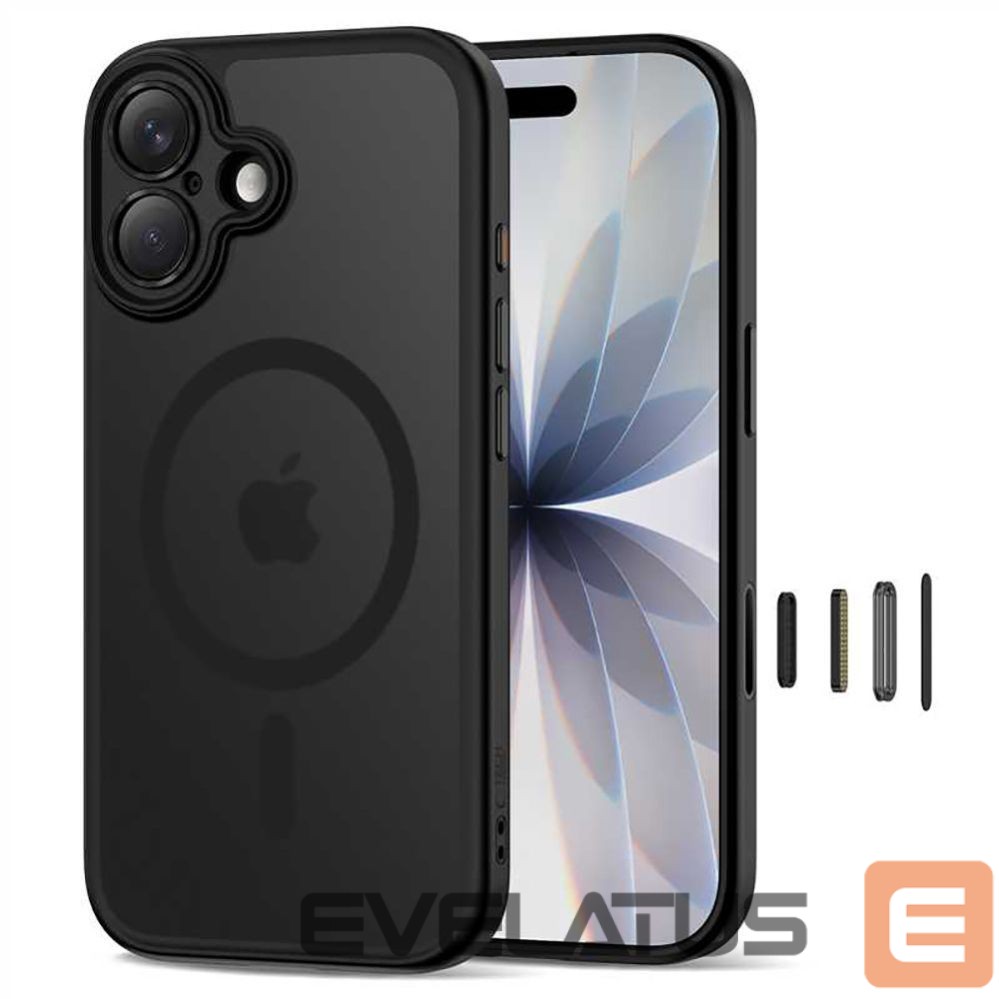 Kitos prekės Tech-Protect Tech-Protect Magpeak Magsafe CC Case for iPhone 17 - Matte Black