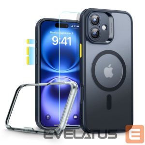 Kitos prekės ESR  ESR Classic Pro Set Halolock MagSafe case for iPhone 16 - black 