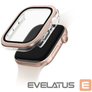 Kitos prekės UNIQ  Uniq Voute Tempered Glass Case for Apple Watch 10 46mm - Rose Gold 