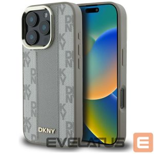 Kitos prekės DKNY  DKNY Checkered Pattern Magsafe iPhone 16 Pro Case - Beige 