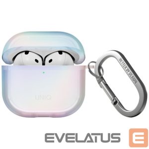 Kitos prekės UNIQ  Uniq Iridescia case for AirPods 4 Hang Case - holo white 