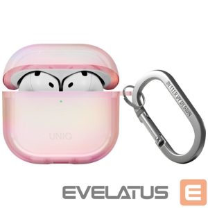 Kitos prekės UNIQ  Uniq Iridescia AirPods 4 Hang Case - Holo Pink 