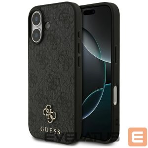 Kitos prekės Guess  Guess 4G Small Classic Logo MagSafe case for iPhone 17 - black 