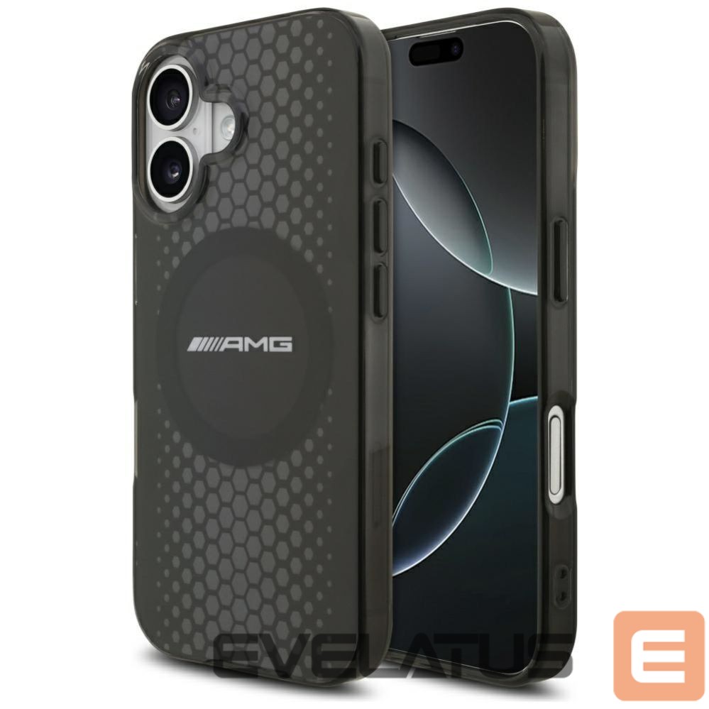 Kitos prekės Mercedes-Benz AMG Double Layer Transparent Graphics MagSafe case for iPhone 17 - black