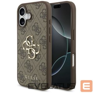 Kitos prekės Guess  Guess 4G Big Logo Case for iPhone 17 - Brown 