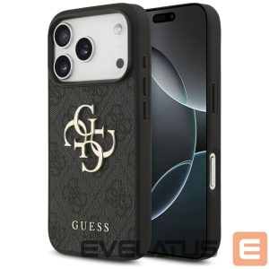Kitos prekės Guess  Guess 4G Big Logo Case for iPhone 17 Pro - Black 
